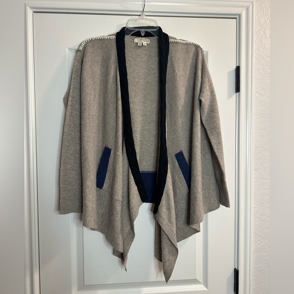 EUC- Label & Thread- Luxe Cable Edge Cardigan